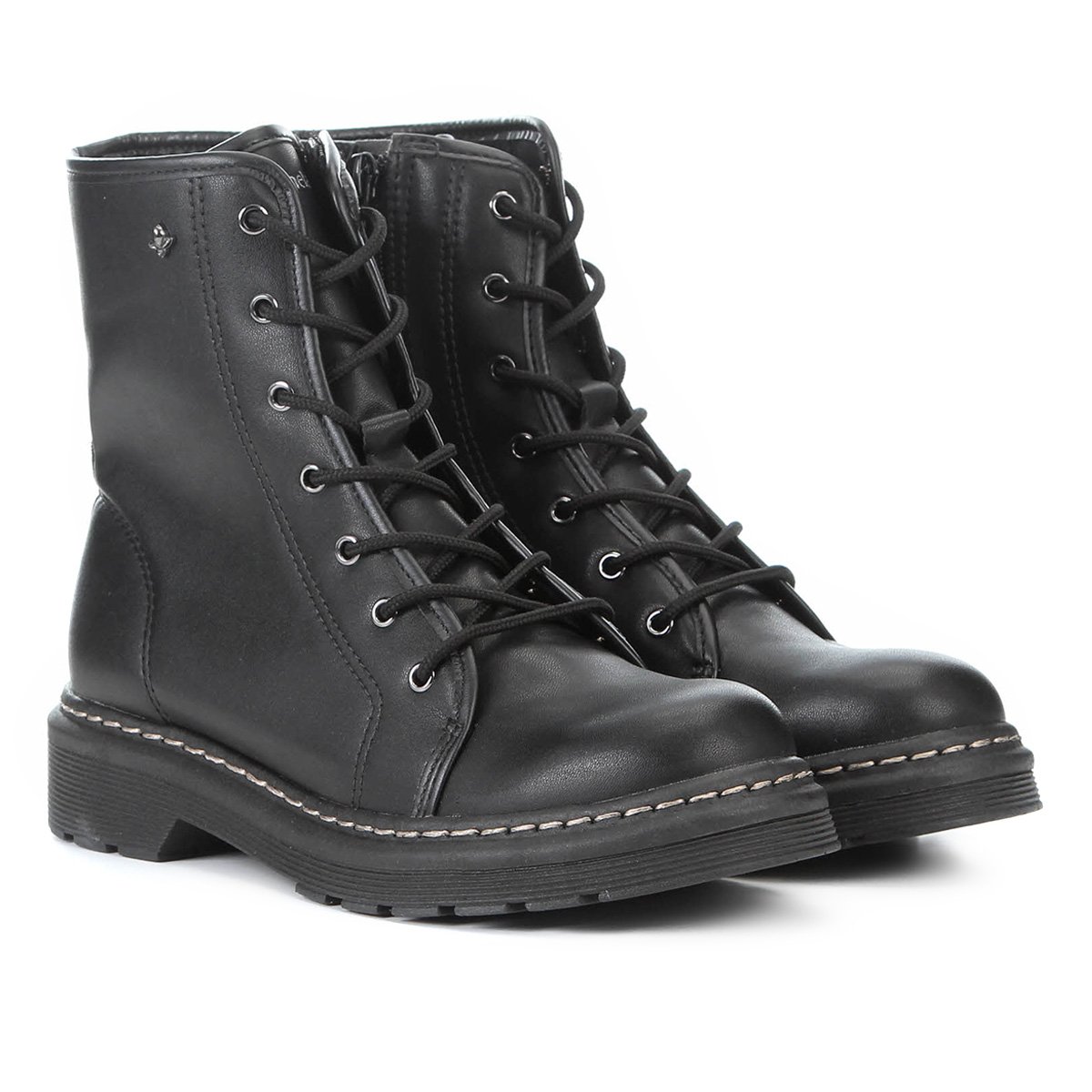 Bota Coturno Cravo & Canela Lisa Feminina - Preto é ruim? Bota Coturno Cravo & Canela Lisa Feminina - Preto é boa?