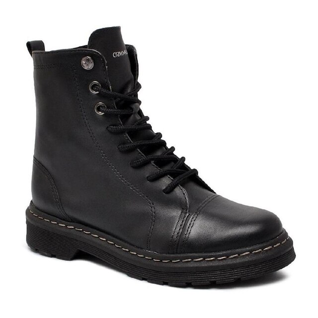Bota Coturno Cravo e Canela Janis 85653