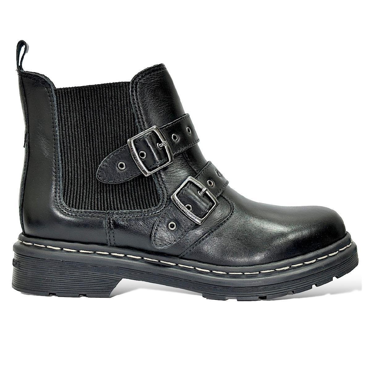 Bota Couro Comprar Coturno Cravo E Canela Bota Coturno Cravo E