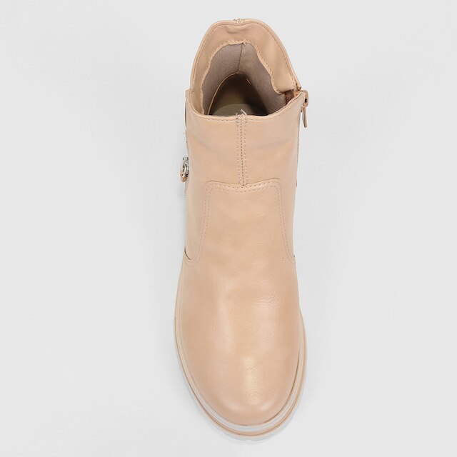 Bota Coturno Dakota Zíper Cano Médio Feminina