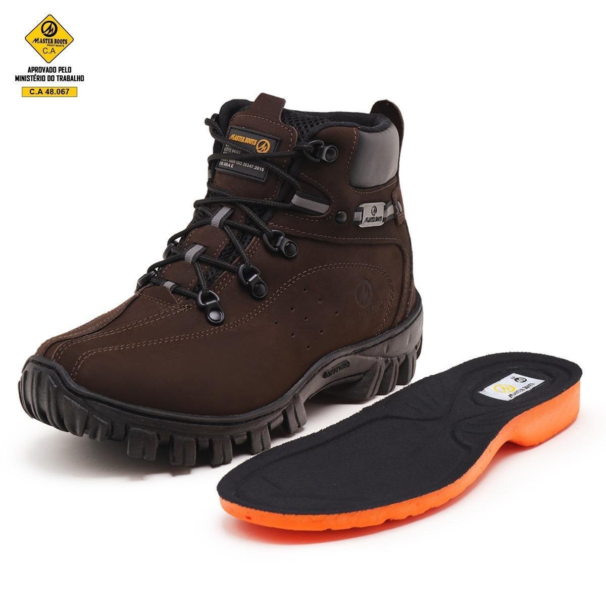 Bota Coturno de Couro Adventure Masculino C.A 48067 JDK322 Menor preço em Bota Coturno de Couro Adventure Masculino C.A 48067 JDK322