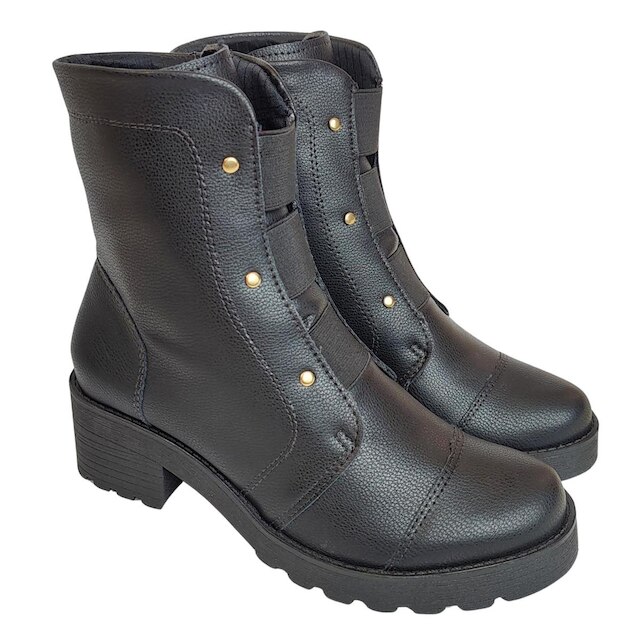 Bota Coturno Feminina Catalina Firezzi Elástico
