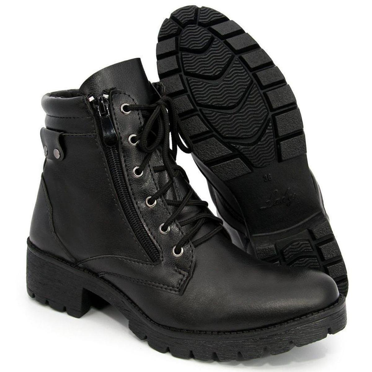 Bota Coturno Feminina Couro Tratorada Chelsea Confort Flex é ruim? Bota Coturno Feminina Couro Tratorada Chelsea Confort Flex é boa?