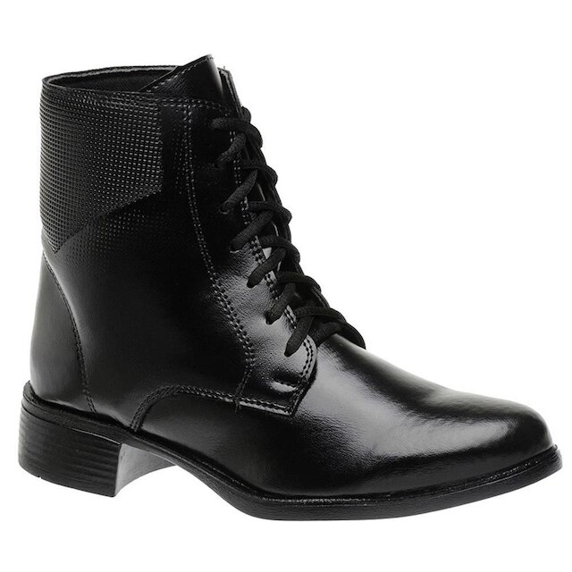 Bota Coturno Feminina Moderna Confortável