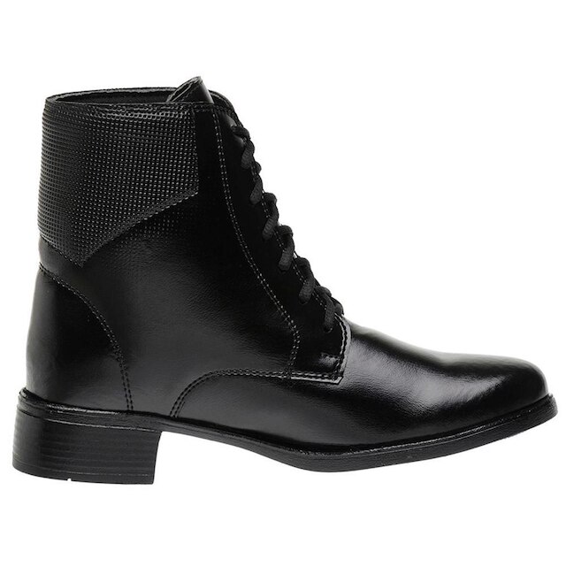 Bota Coturno Feminina Moderna Confortável