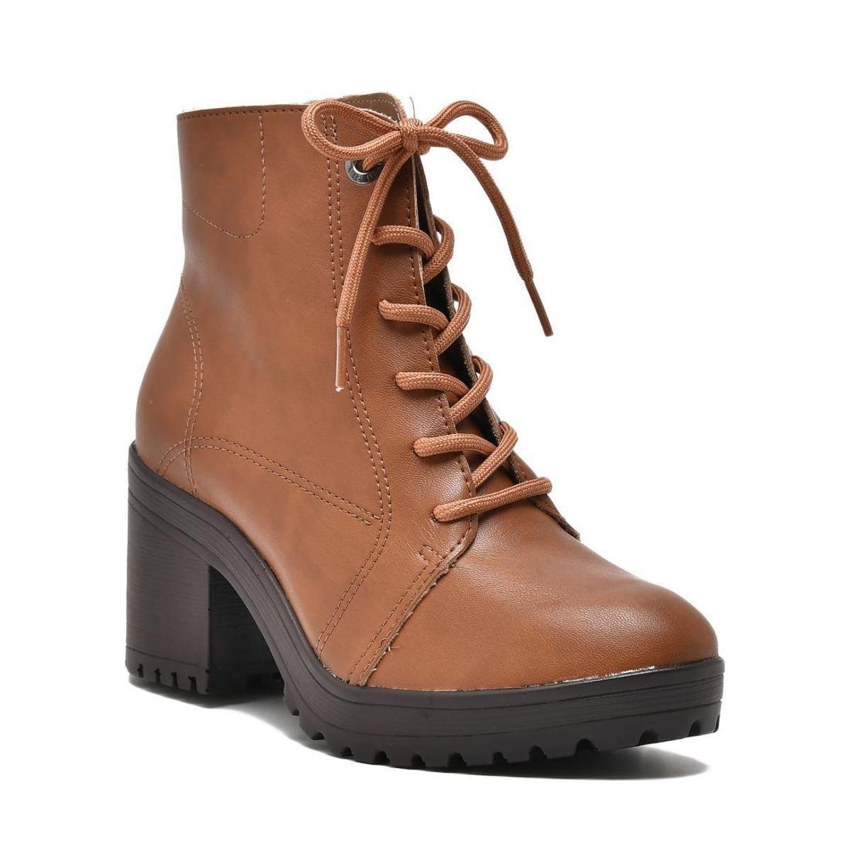 Mooncity Calados Coturno Feminino Verde Militar Bota Coturno