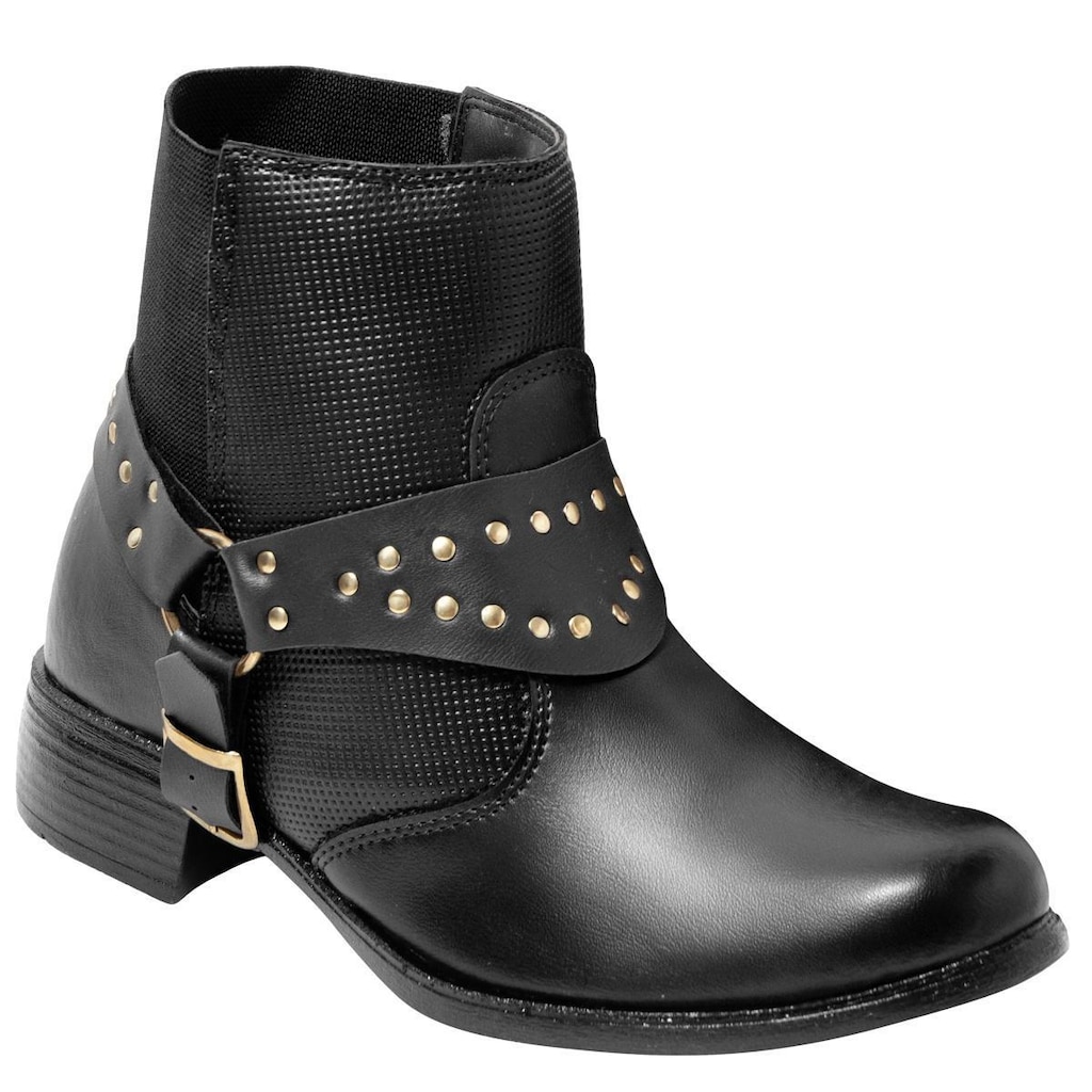 Bota Coturno Feminino 16021 Preto