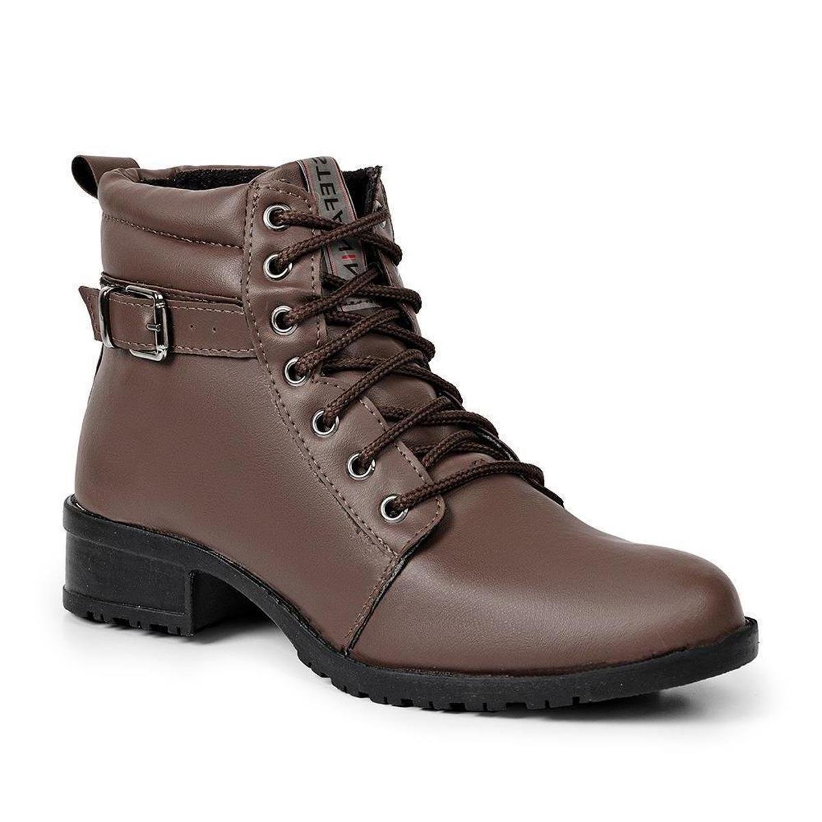 Bota Feminina Cadarco Fivela Compre Online Zattini