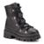 Bota Coturno Feminino Cadarço Solado Tratorado Conforto - Preto