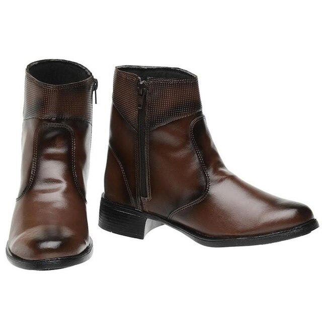 Bota Coturno Feminino Cano Médio Tratorada De Amarrar 6031