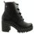 Bota Coturno Feminino Casual Dia a Dia Salto Bloco Médio Ramarim 2456121 - Preto