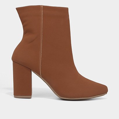 Bota Coturno Griffe Lisa Cano Médio Feminina - Feminino