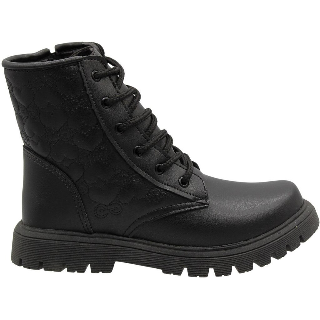 Bota Coturno Grugui Infantil Cano Médio Costuras Menina