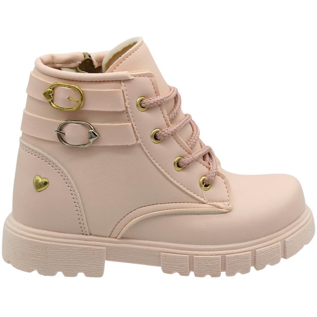 Bota Coturno Infantil Grugui Fivelas Baby Menina