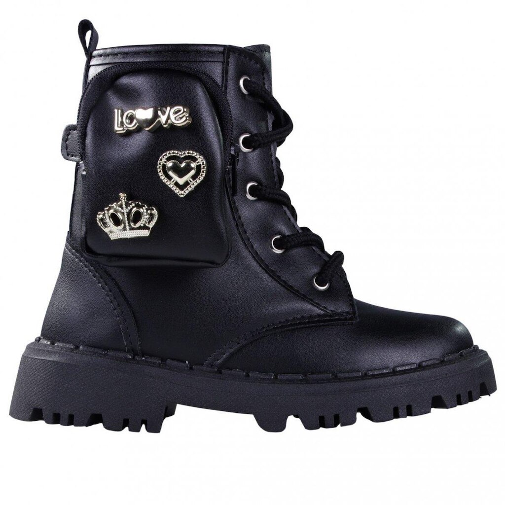 Bota Coturno Infantil Menina Nilqi com Bolsinha 190.14.01