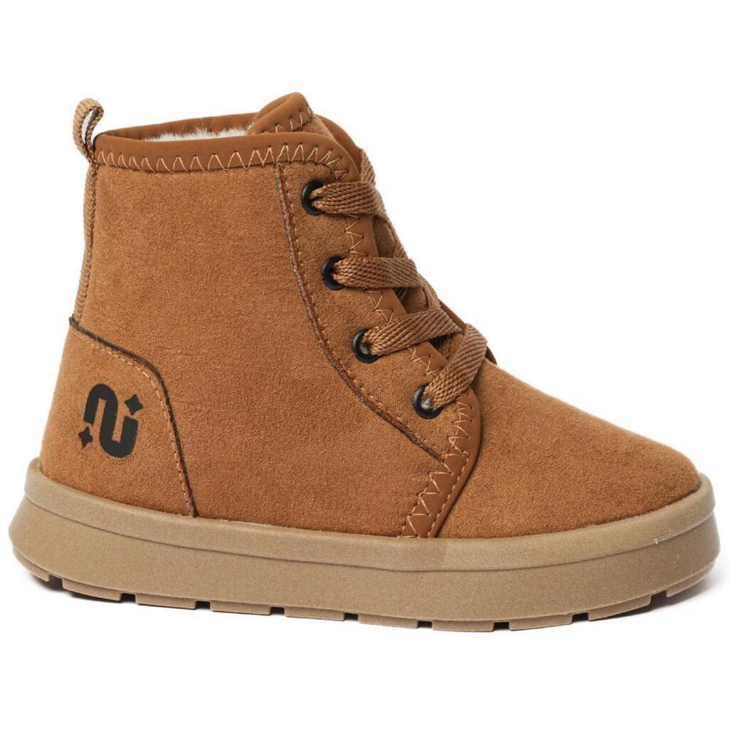 Bota Coturno Infantil Meninos Novopé Caramelo - 5100