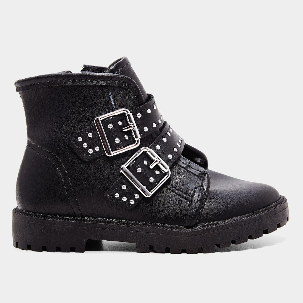 Bota Coturno Infantil Molekinha Baby Menina