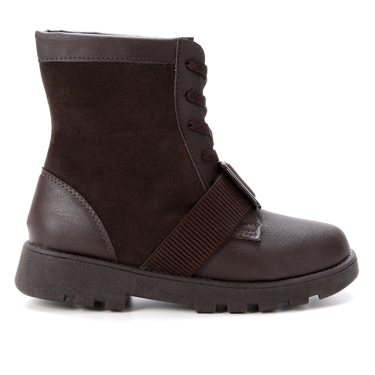Bota Coturno Infantil Tininha Fivela Feminina - Marrom é ruim? Bota Coturno Infantil Tininha Fivela Feminina - Marrom é boa?