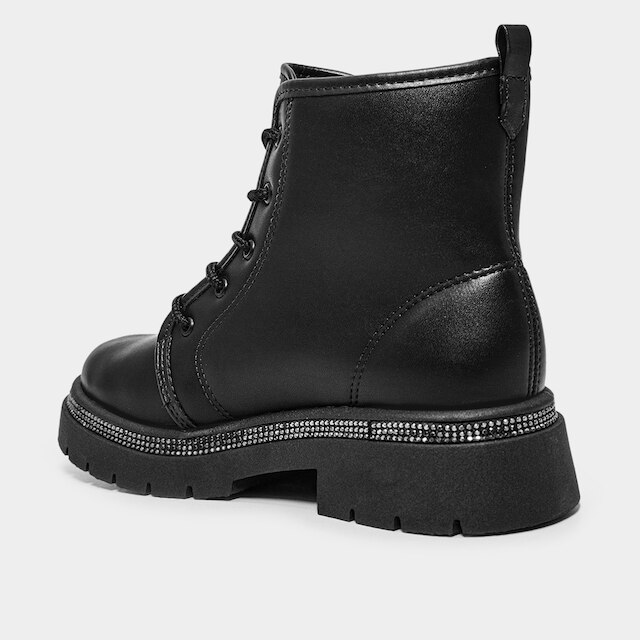Bota Coturno Juvenil Molekinha Brilho Feminina