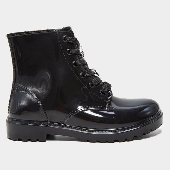 Bota Coturno Juvenil Molekinha Verniz Feminina Zattini