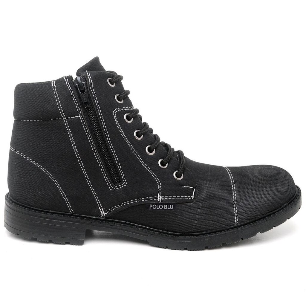 Bota Coturno Masculina Cano Médio