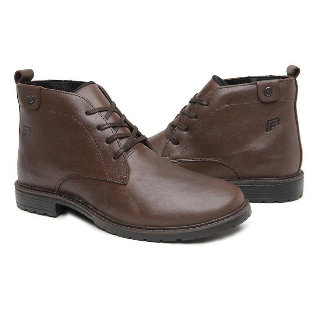 Bota Coturno Masculina Em Couro Nobre Super Macia e Resistente 2500