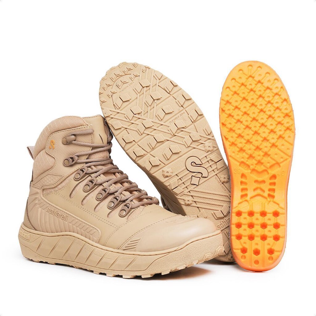 Bota Coturno Masculina Militar Adventure 956 Schiareli