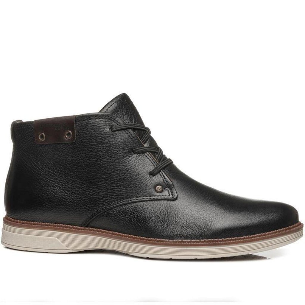 Bota Coturno Masculina Pegada Social Couro Calce Facil Origi