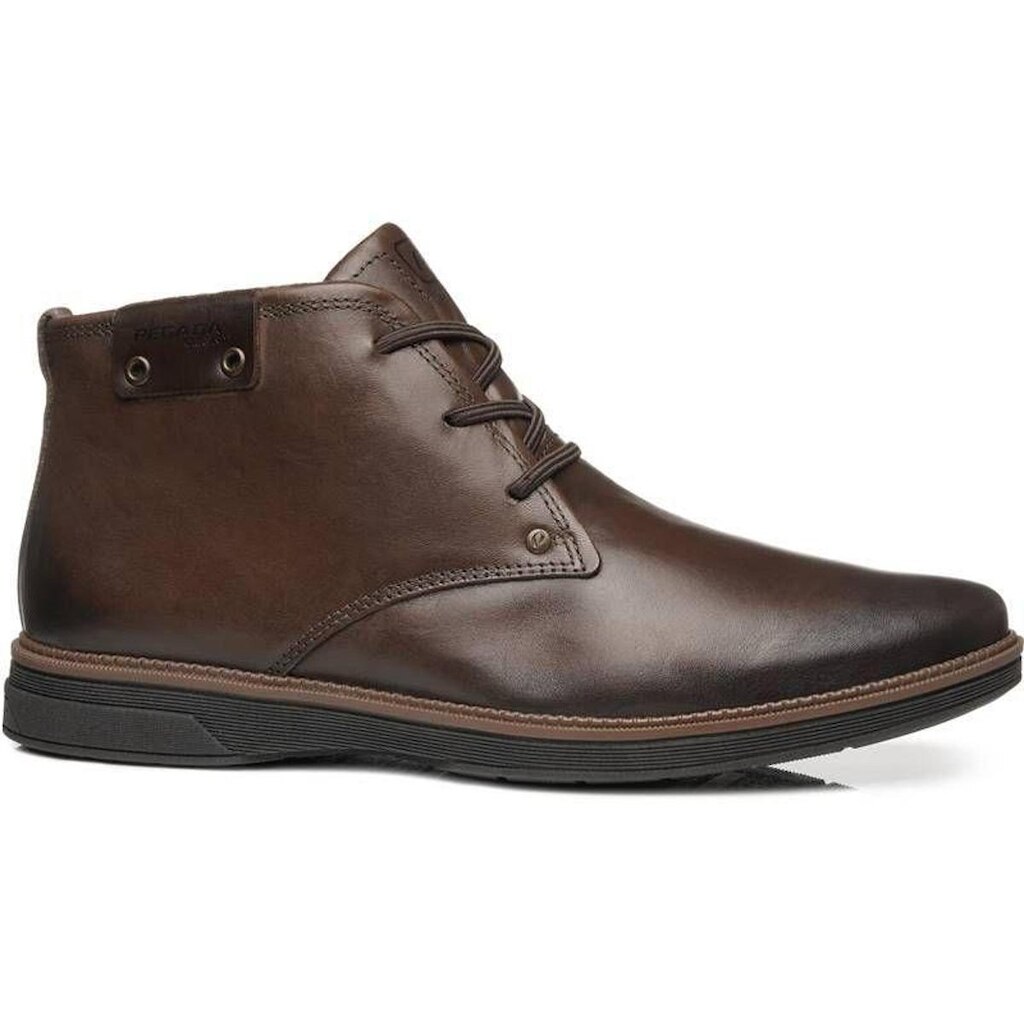 Bota Coturno Masculina Pegada Social Couro Calce Facil Origi