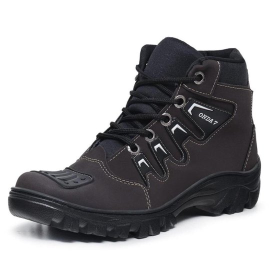 Bota Coturno Masculina Tratorada Adventure Militar Cano Curto