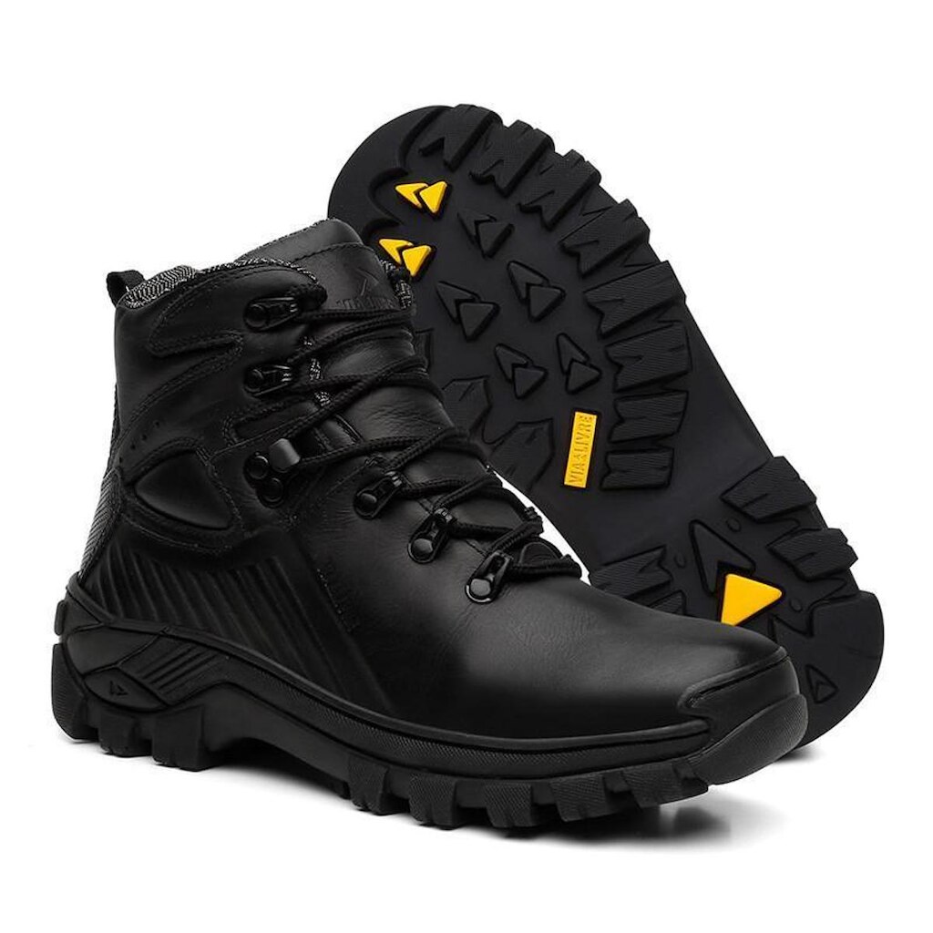Bota Coturno Masculina Via Livre Confortável Arizona Masculina