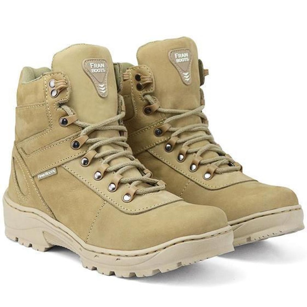 Bota Coturno Masculino Cano Médio Com Cadarço