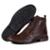 Bota Coturno Masculino em Couro Conforto Zafrem - Marrom