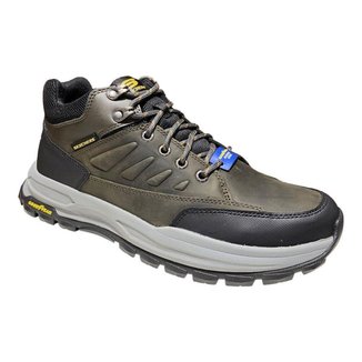 BOTA COTURNO MASCULINO SKECHERS 204699-CHAR VERDE MILITAR