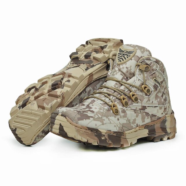 BOTA COTURNO MILITAR ACERO RIPSTOP MID DIGITAL DESERT