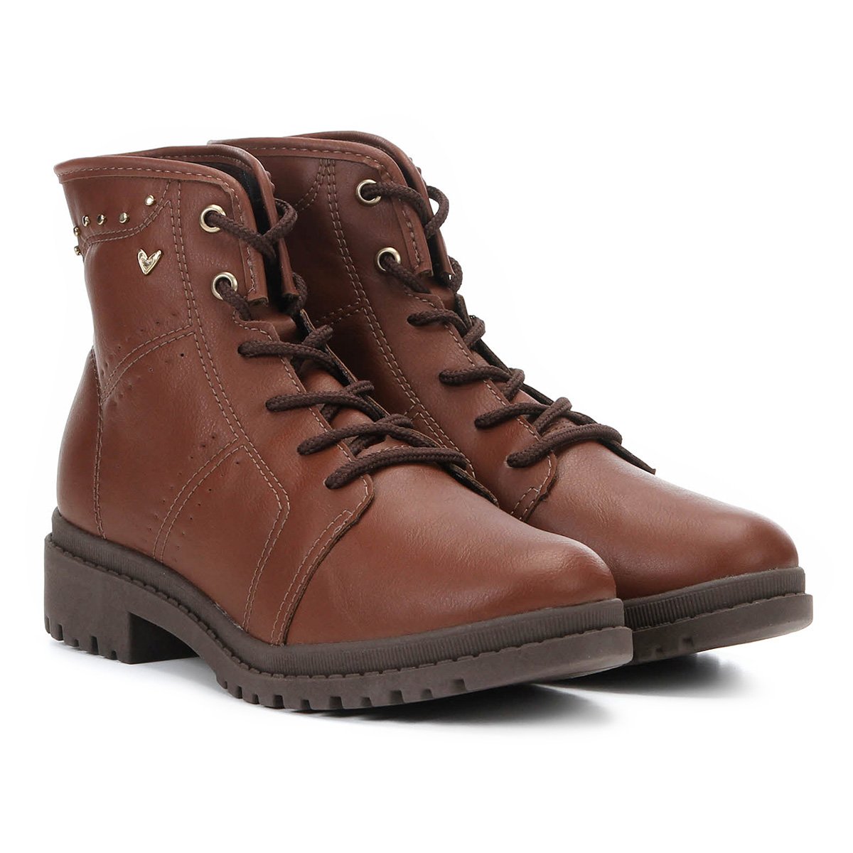 Bota Coturno Mississipi com Tachas Feminina - Caramelo é ruim? Bota Coturno Mississipi com Tachas Feminina - Caramelo é boa?