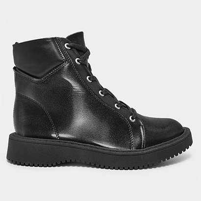 Bota Coturno Moleca Casual Feminina - Feminino