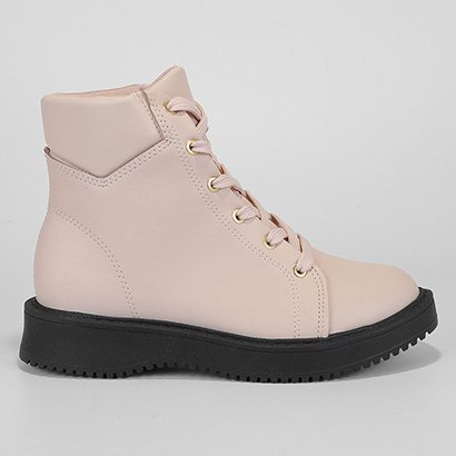 Bota Coturno Moleca Tratorada Feminina - Feminino