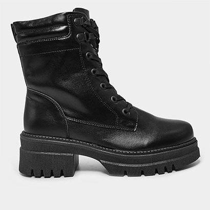 Bota Coturno Mooncity Cano Médio Feminina - Feminino