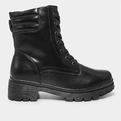 Bota Coturno Mooncity Cano Médio Feminina - Feminino