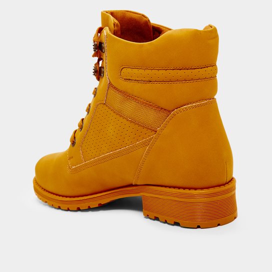 Bota Coturno Mooncity Montaria Feminina