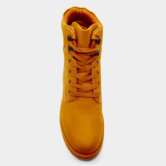 Bota Coturno Mooncity Montaria Feminina