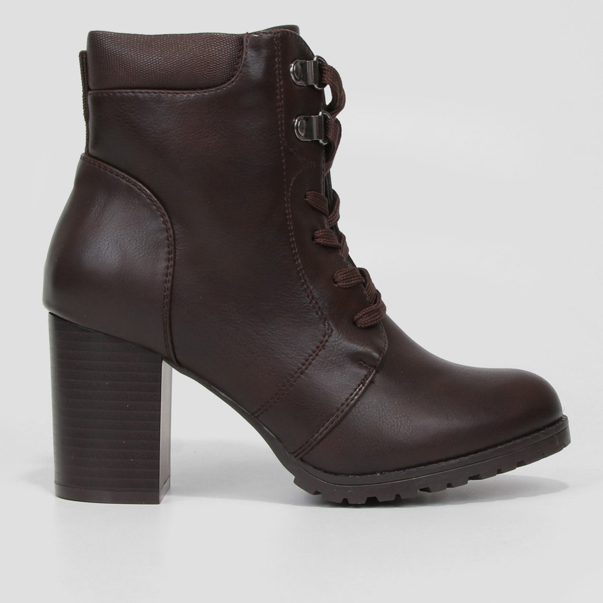 Bota Coturno Mooncity Salto Alto Feminina - Marrom é ruim? Bota Coturno Mooncity Salto Alto Feminina - Marrom é boa?