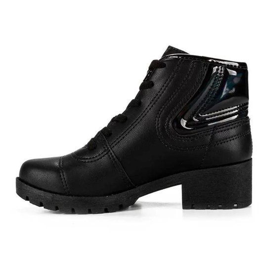 Bota Coturno Pink Cats Infantil