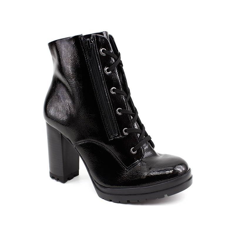 bota coturno quiz verniz tratorada