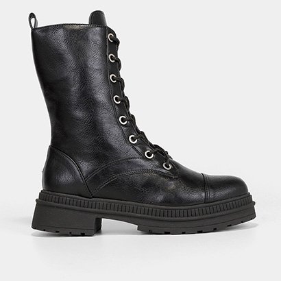 Bota Coturno Shoestock Tratorada Feminina - Feminino