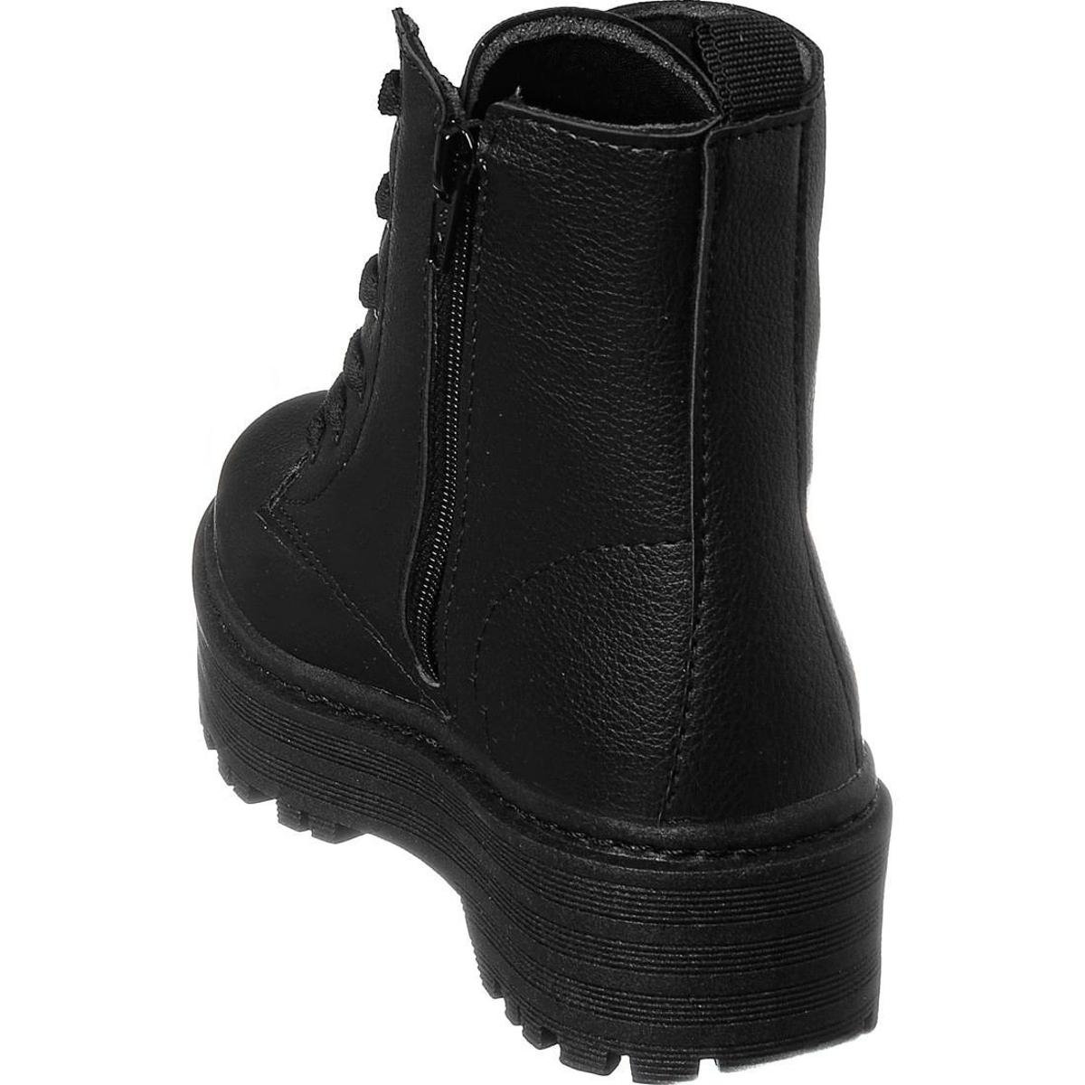 Bota Coturno Sola Alta Infantil Ortopasso Menina Zattini