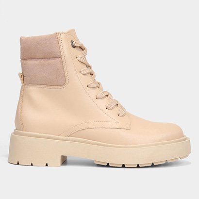 Bota Coturno Sua Cia Tratorada Recorte Feminina - Feminino