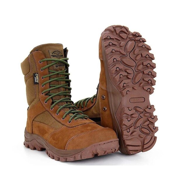 Bota Coturno Tatico Easy Boot 8628-70 PQD Marrom - Airstep