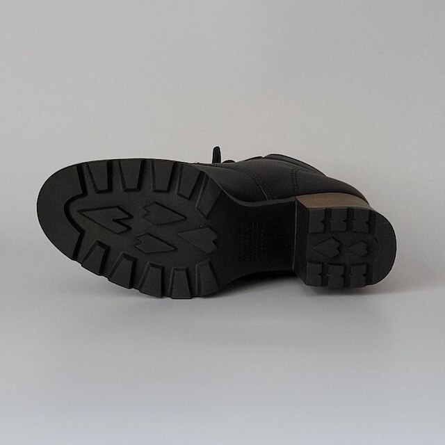 Bota Coturno Tratorado de Couro Dakota Salto Bloco G9791